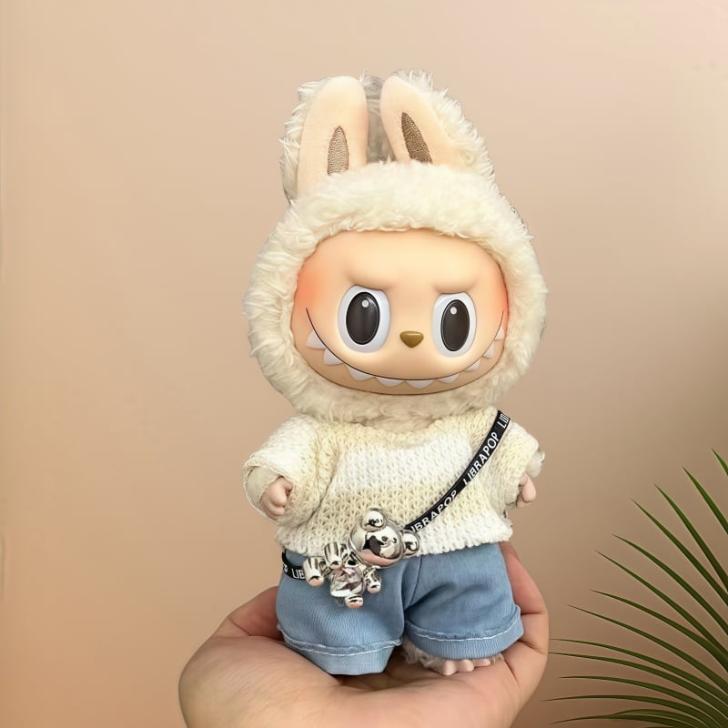 Image of Labubu Accessories Clothes Designer Suitable for V1 V2 V3 Labubu Pendants Cute Personality Fashion B