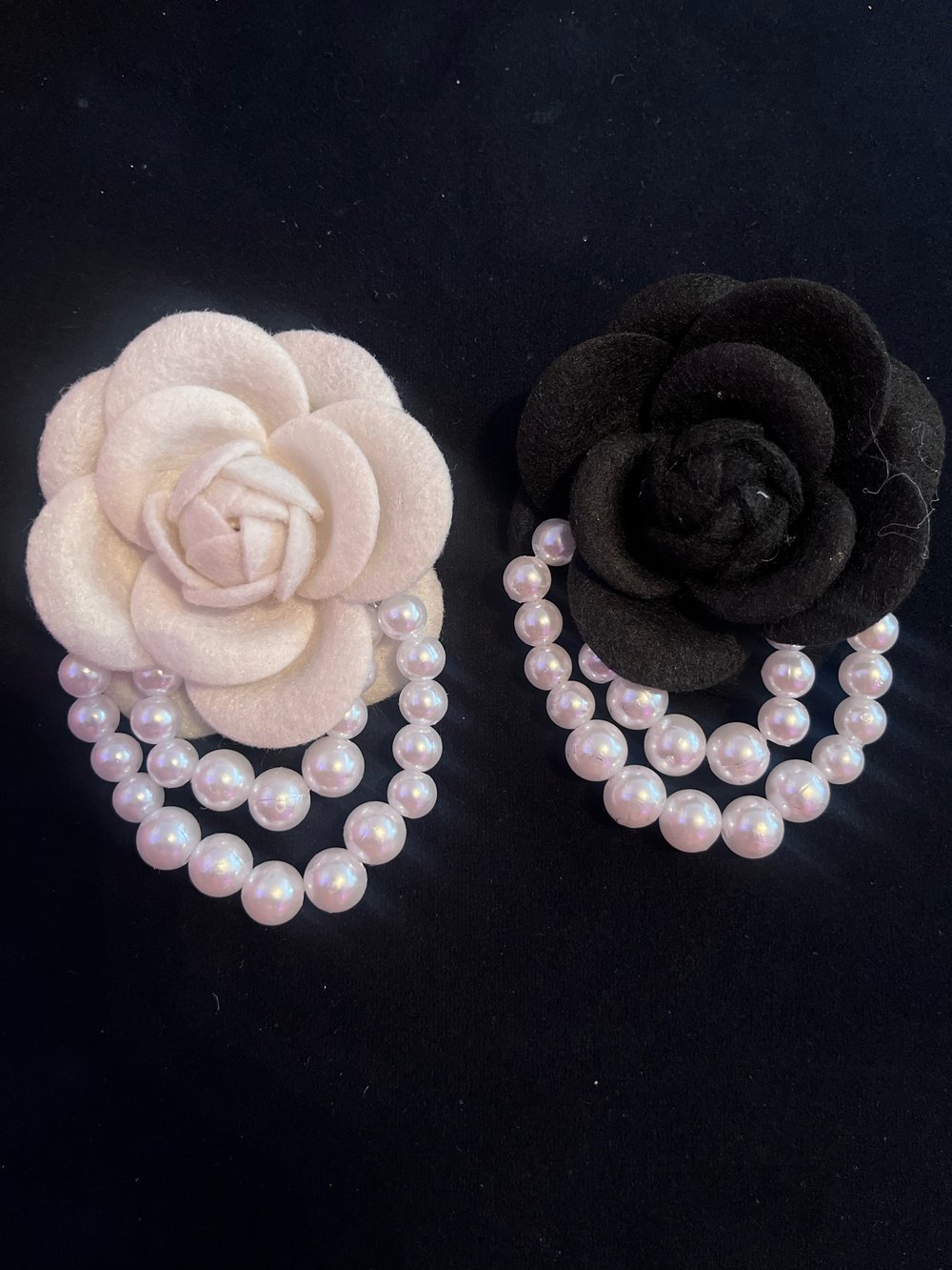 Image of Black & White Rose