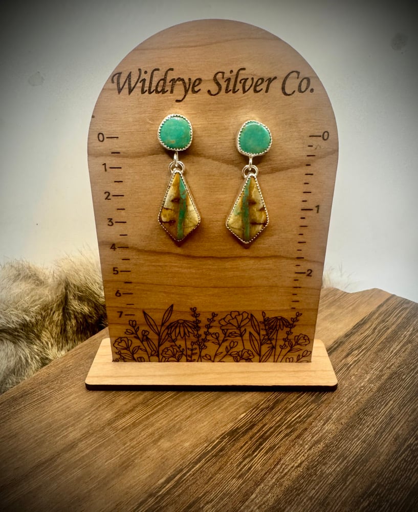 Image of Royston Ribbon Dangle earrings