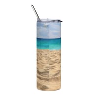 Image 4 of Stainless steel tumbler_Beach_20 oz_1