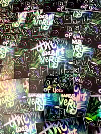 Image 2 of that wasn’t very punk rock of you sticker 