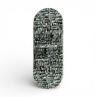 Image 1 of Fingerboard Deck Custom LTD X Born Words  white /black