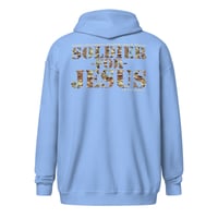 Image 20 of Soldier For Jesus Dark Unisex heavy blend zip hoodie