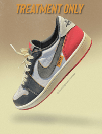 Image 1 of Union black toe low treatment 