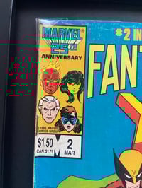 Image 3 of Fantastic Four versus The X-Men, framed complete vintage Marvel comic, No 2 March 1987