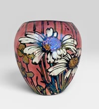 Image 4 of “Summer Meadows” reduction lustre vase
