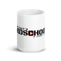 Image 2 of Now That's Midschool Gen 2 Logo White glossy mug 15oz