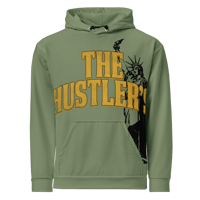 Image 2 of Olive “I Went To New York” Hoodie (Oversized Print)