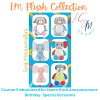 Image 1 of IM Plush Keepsake Bears 