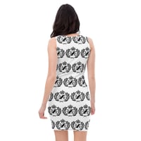 Image 4 of Marlowe Ink Logo Bodycon dress