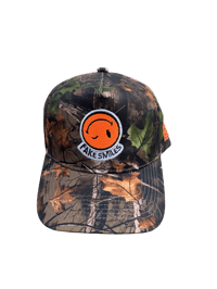 Image 1 of Hunter camo limited bright orange SnapBack 