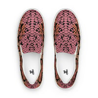 Image 2 of WICKEDxWILD Bright Chimera Women’s slip-on canvas shoes