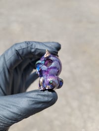 Image 8 of Electric Purple Kitty Pendant