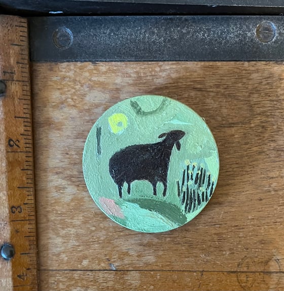 Image of Little ewe brooch 