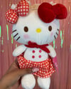 Hello Kitty Plaid Plush 