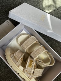 Image 1 of D⭐️ detailed sandals🤍