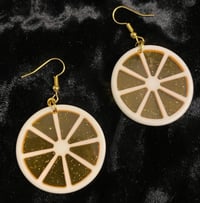 Lemon Slice Earrings