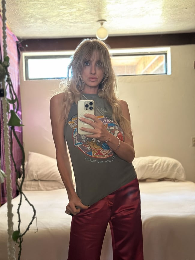 80s Van Halen thrashed concert tee lot t shirt