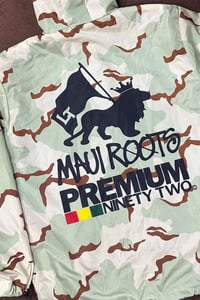 Image 1 of MAUIROOTS CAMO WINDBREAKER 