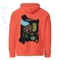 Image 1 of Black Cargo  -  Contemporary Urban Art Apparel for the Woke  - Dancers - Unisex eco raglan hoodie