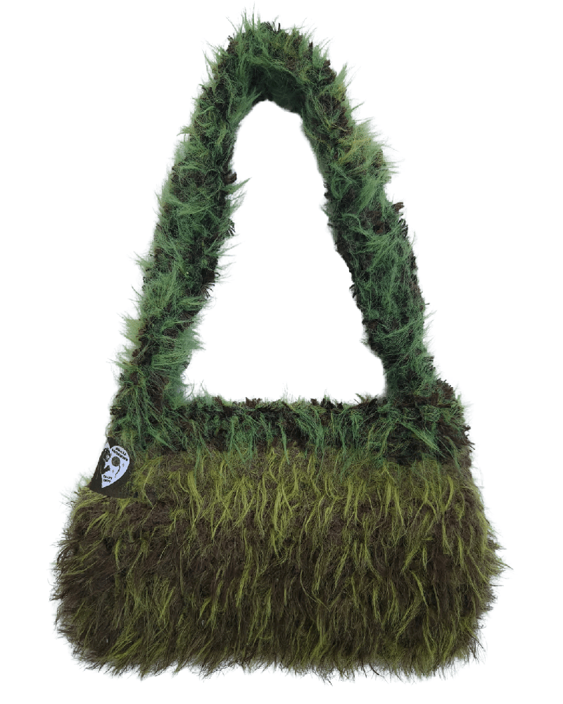 Image of Ghillie 10 – Earth tone Camouflage Fluffy Bag Recycled 