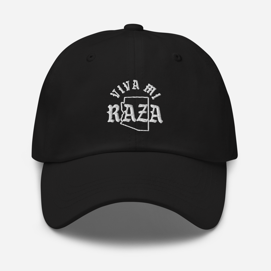 Image of Lower AZ VIVA MI RAZA Dad hat