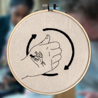 Image 2 of The Bear sign language hoop