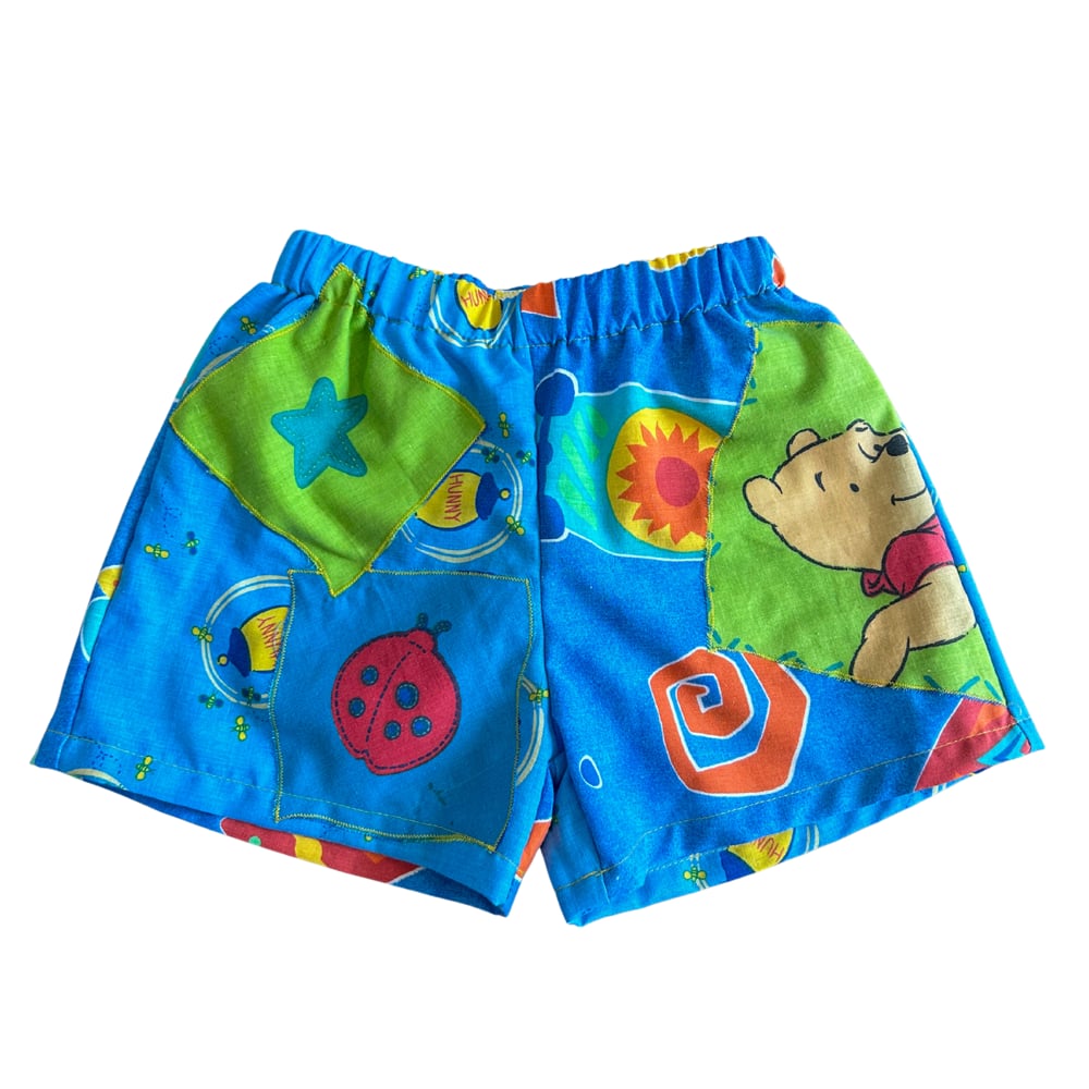 Image of Pooh Patch Shorts - Size 4