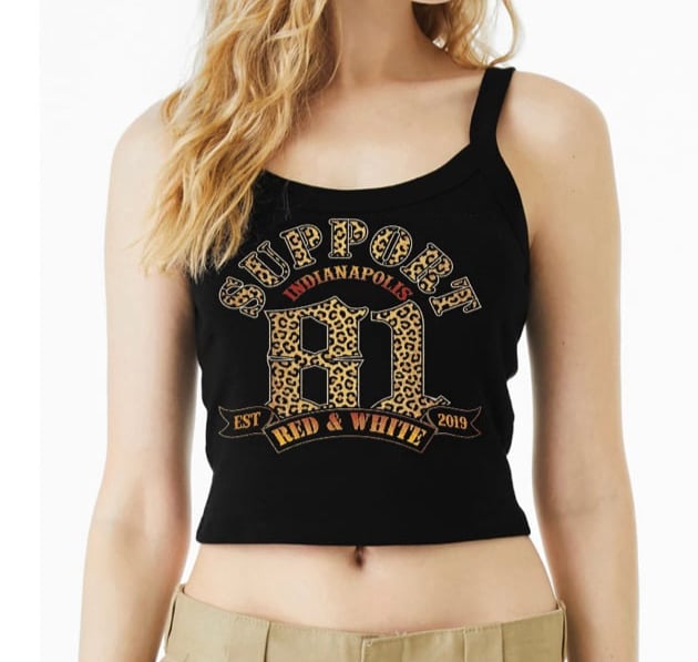 Image of Leopard Crop Tank