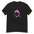 Black Color Dlophin Tee Image 2