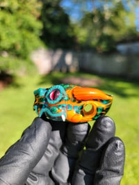 Image 7 of Exp Green Fire Dragon Head Pendant