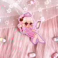 Image 2 of Nurse Kazuscara glitter stickers! 