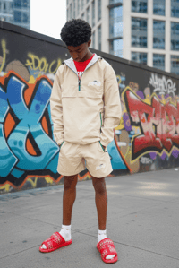 Swisha House Windbreaker Off White