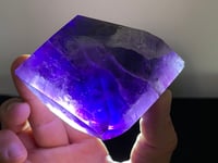 Image 8 of Blue Flash Amethyst Polished Freeform | Zambia #2698