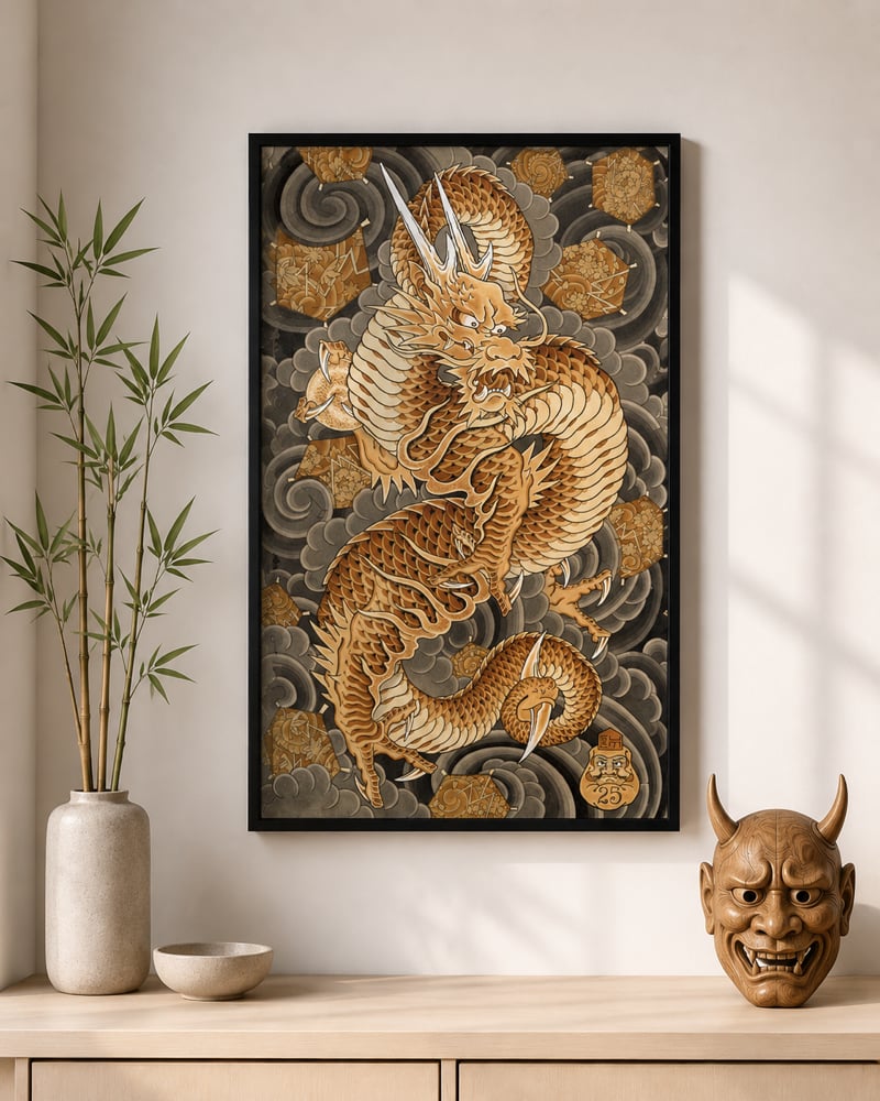 Image of Dragon kite storm