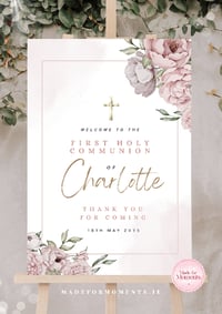 Image 1 of Custom A1 Acrylic Display Sign 