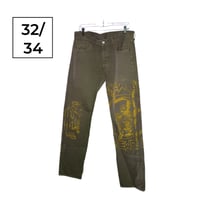 Image 1 of Levis Screw Skull Denim Jeans