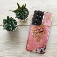 Image 24 of Pastel Pink Tattered Texture Rose Gold Goth Lolita Kawaii Inspired Tough case for Samsung®