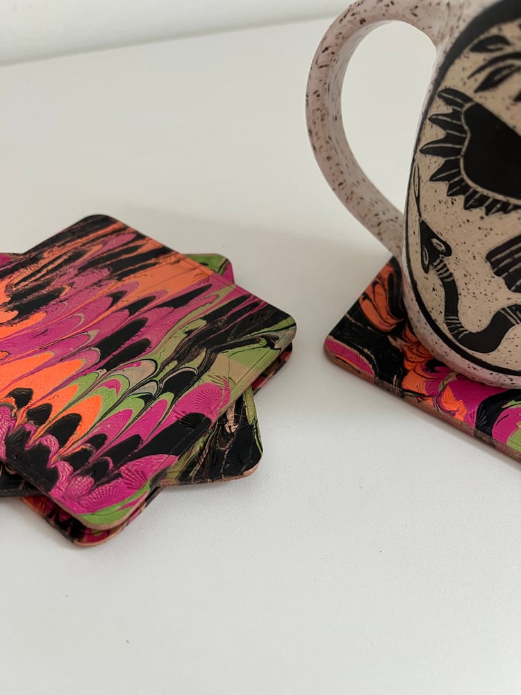 Image of Fluorescent Coasters