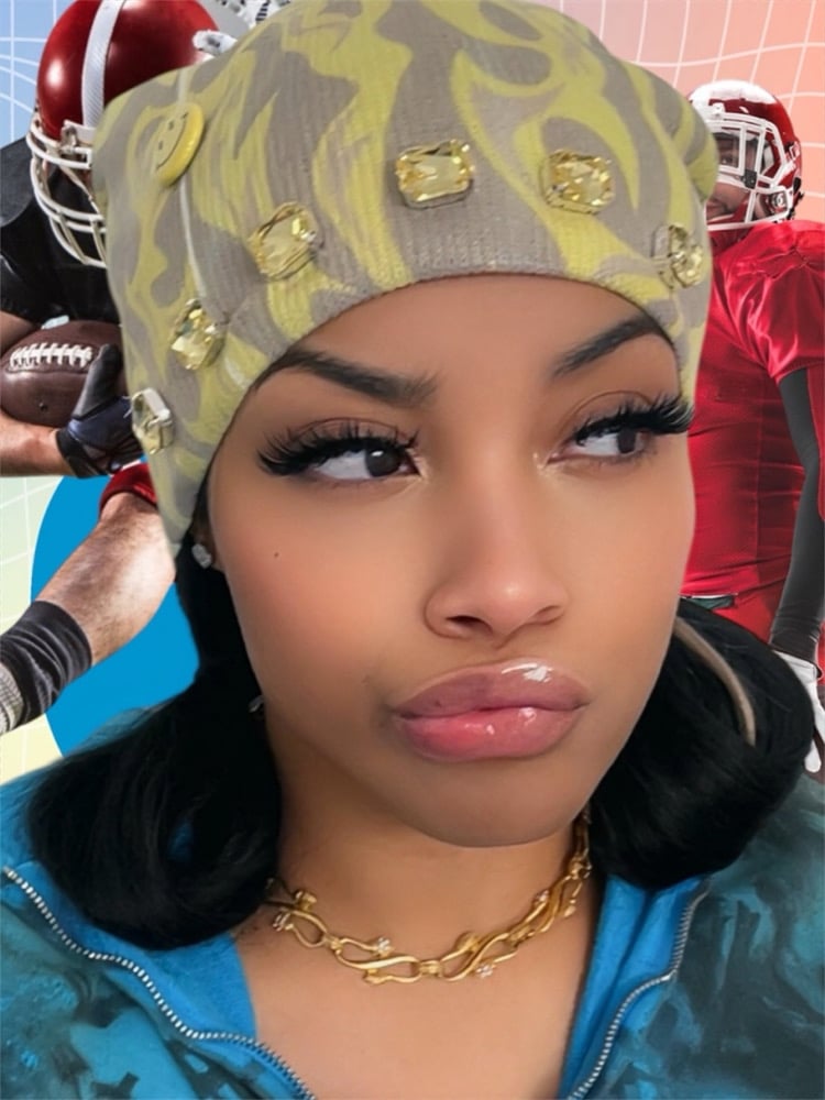 Euphoria Slouchy Flame Beanie 