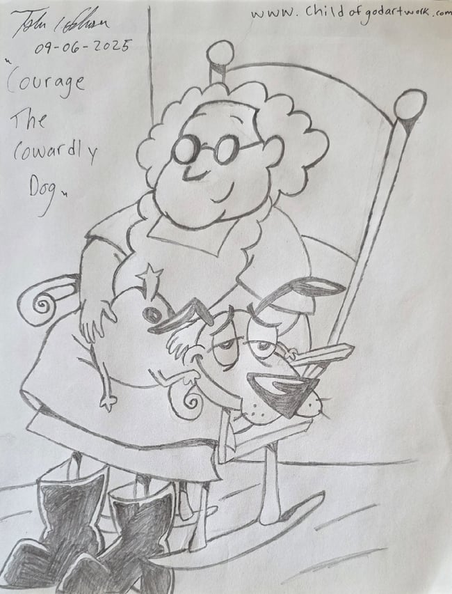 Courage The Cowardly Dog
