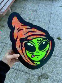 Image 2 of 👽 HOODED AL WOODCUT 7 👽