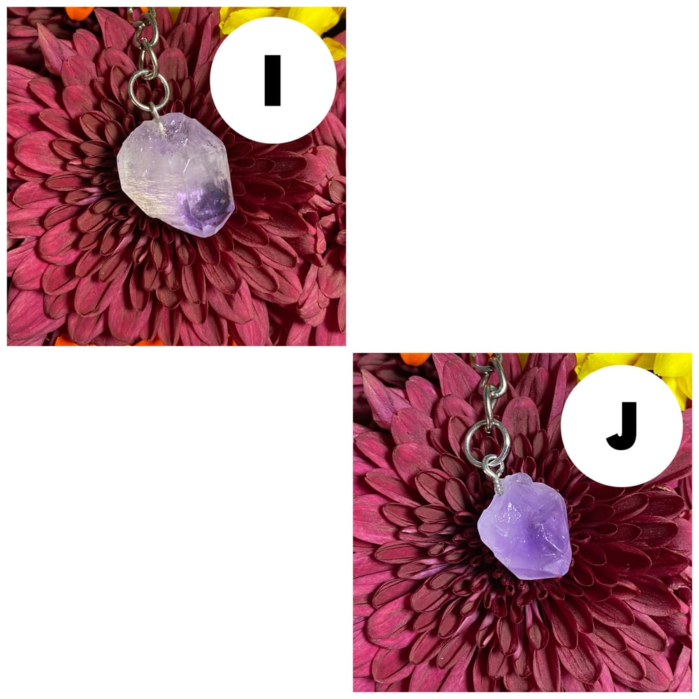 Image of Amethyst Keyring