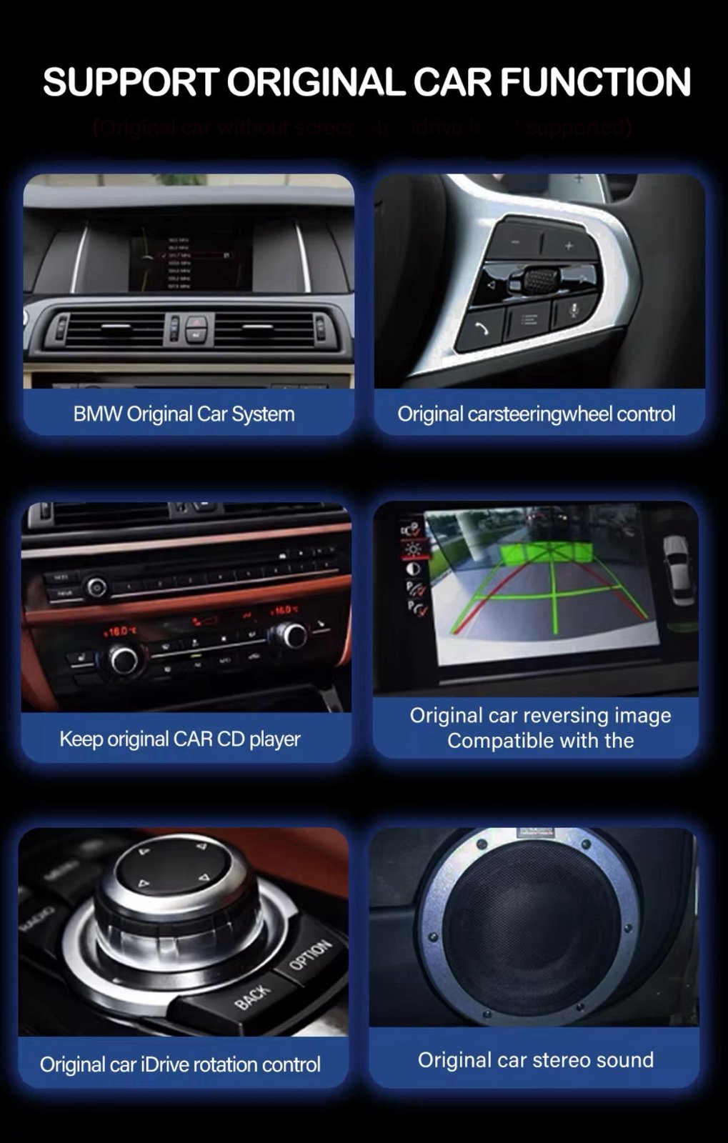 Global Radio XTRONS 14.9 Inch Android 14 Car Stereo For BMW F30