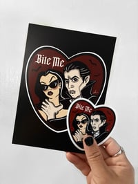 Bite Me- Art Print & Sticker