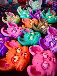 Image 1 of zombie cat magnets (random colorway)