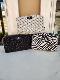 Image 2 of Studded Box Pouch : Black Flag, Bad Brains, Cock Sparrer