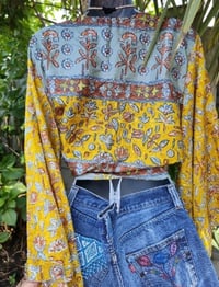 Image 2 of Stevie sari top-upto size 8-14