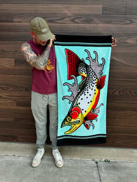 Image 2 of Limited Cutthroat Trout Beach Towel