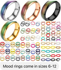 Mood ring ( no tarnish) 